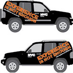 NYC Buildings Car Wrap Graphics